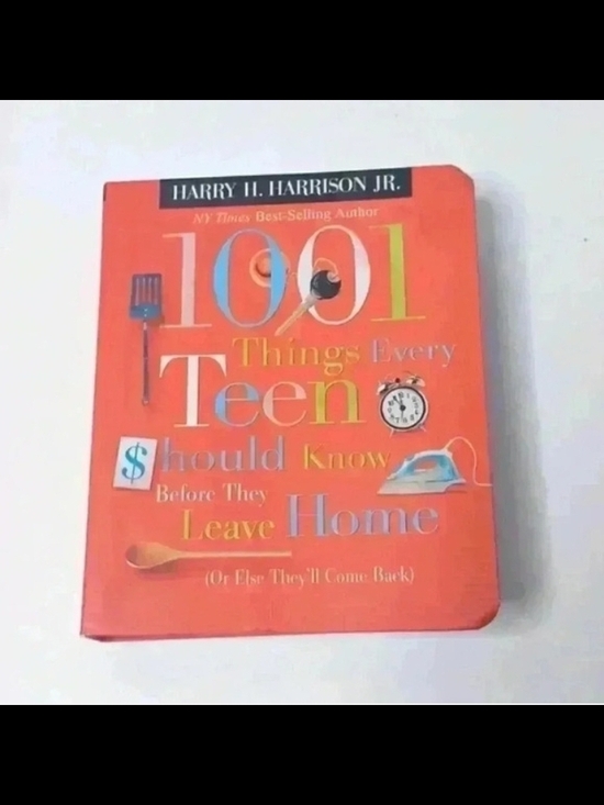 Other - 1001 Things Every Teen Should Know - Orange Hardcover BOOK